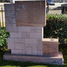 Brick-wall-monument-green