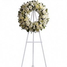 Ridgeview Florist wreath of serenity-Sympathy